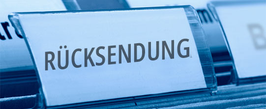 RMA - Rücksendung